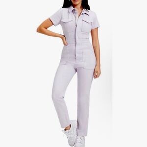 Good American Fit for Success Jumpsuit in Lilac Purple